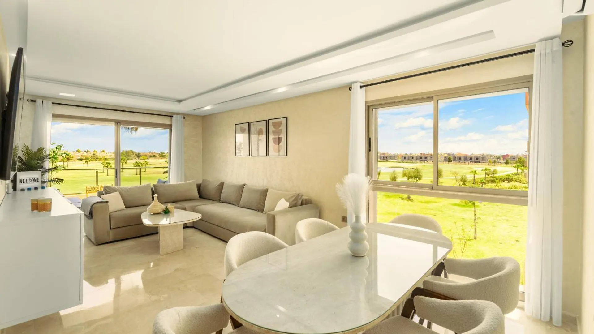 Vue Montagnes, Golf Et Piscine, Luxe A Marrakech Apartment Marrakesh