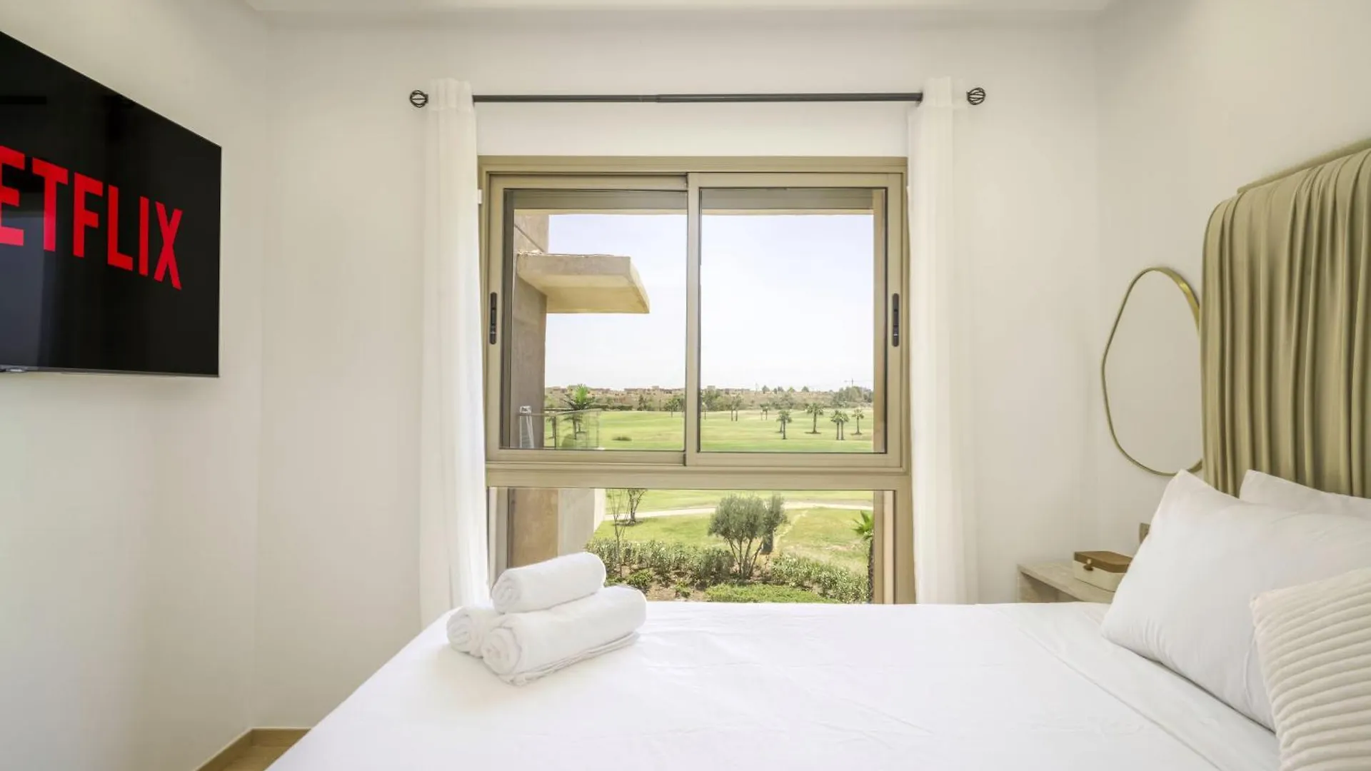 Vue Montagnes, Golf Et Piscine, Luxe A Marrakech Apartment Marrakesh Morocco